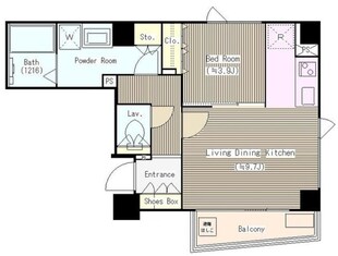 シエルトゥールロジュマンの物件間取画像